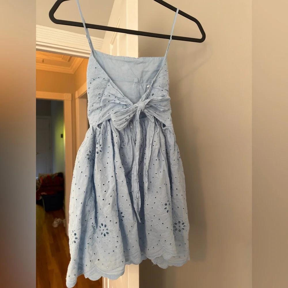 Altar’d State eyelet summer dress.  Size small.  Worn once - Picture 3 of 4